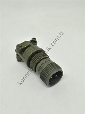 AMPHENOL MS3101A 12S-51P 2 Pin Karşıt Kablo Tipi Erkek Askeri Konnektör