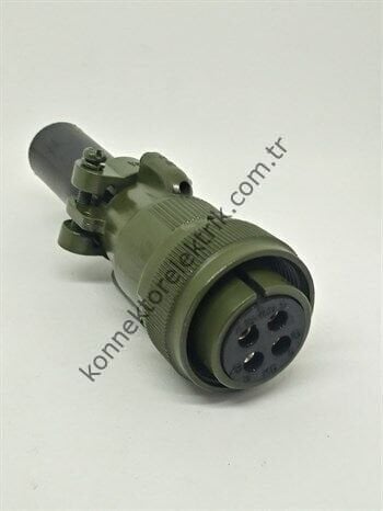 HZ CONNECTORS MS3106F 18-10S 4 Pin Kablo Tipi Dişi Askeri Konnektör