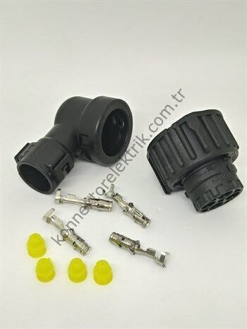 1-967325-1 Amp 4 Pinli Kablo Tipi Dişi Konnektör
