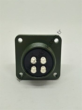 HZ CONNECTORS MS3102E 18-10S 4 Pin Panel Tipi Dişi Askeri Konnektör