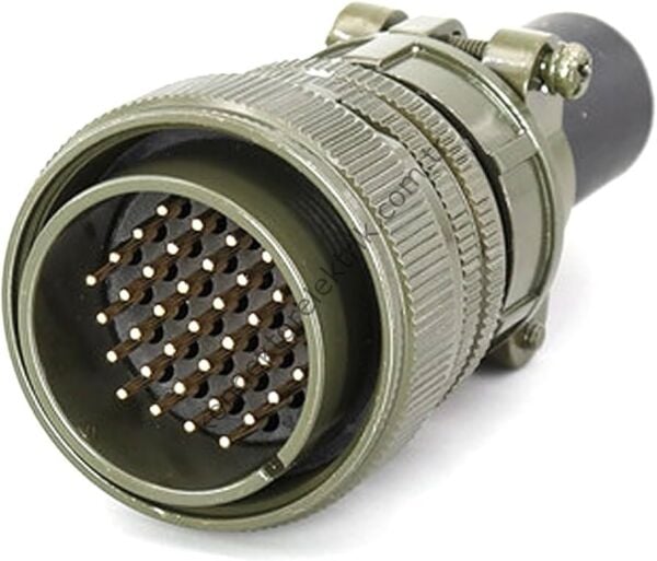 KUKDONG MS3106F 28-15P 35 Pin Metal Kasa Kablo Tipi Erkek Askeri Konnektör