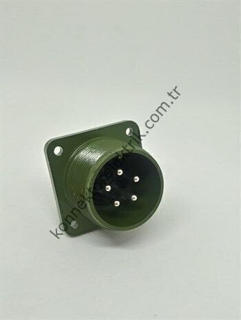 KUKDONG MS3102E 18-11P 5 Pin Metal Kasa Panel Tipi Erkek Askeri Konnektör