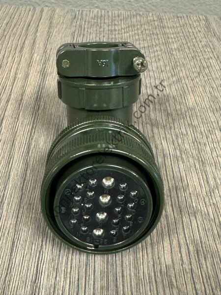 HZ CONNECTORS MS3108F 28-11S 22 Pin (18+4) Metal Kasa Kablo Tipi Dişi Askeri Konnektör