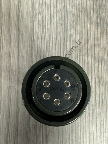 HZ CONNECTORS MS3106F 18-12S 6 Pin Kablo Tipi Dişi Askeri Konnektör