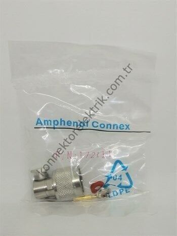 AMPHENOL 172111 N Tip Düz RF Koaksiyel Konnektör (Straight Clamp)