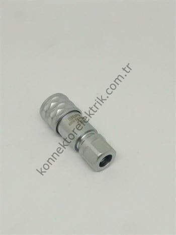 WEIPU SF810/P6 6 Pin IP67 Metal Kasa Kablo Tipi Erkek Su Geçirmez Konnektör