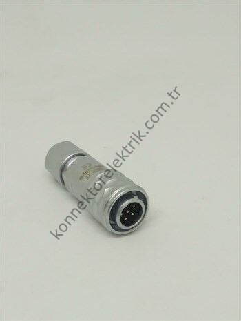 WEIPU SF810/P6 6 Pin IP67 Metal Kasa Kablo Tipi Erkek Su Geçirmez Konnektör