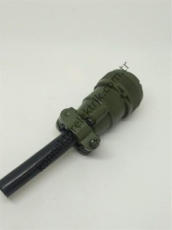 HZ CONNECTORS MS3106F 18-8S 8 Pin (7+1) Kablo Tipi Dişi Askeri Konnektör