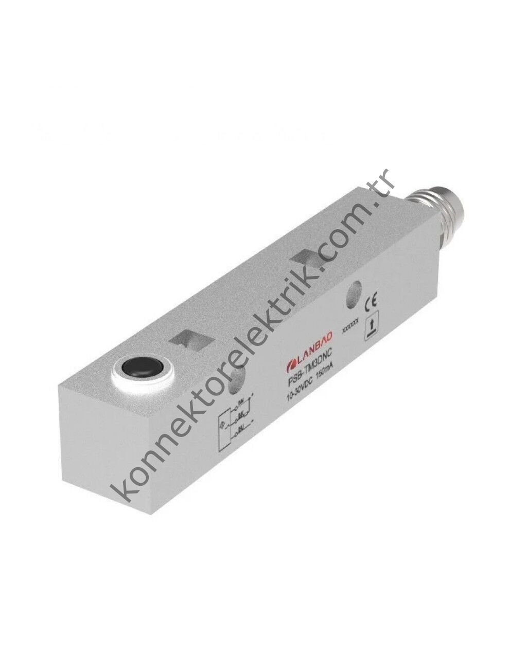 LANBAO PSBT Serisi 2 mt. Kablolu Karşılıklı Işık Kaynağı Çıkışlı DC Fotosel