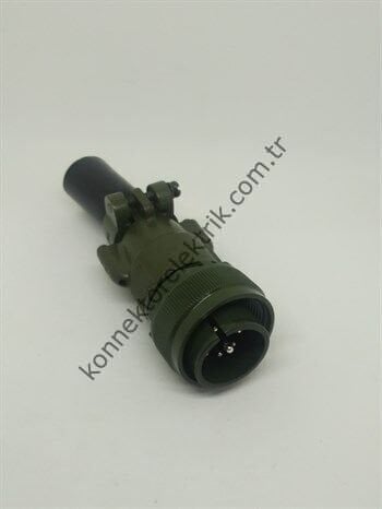 KUKDONG MS3106F 18-8P 8 Pin (7+1) Metal Kasa Kablo Tipi Erkek Askeri Konnektör