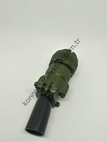 KUKDONG MS3106F 18-8P 8 Pin (7+1) Metal Kasa Kablo Tipi Erkek Askeri Konnektör