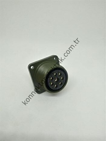 HZ CONNECTORS MS3102E 18-8S 8 Pin (7+1) Panel Tipi Dişi Askeri Konnektör