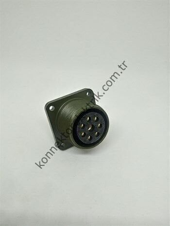 HZ CONNECTORS MS3102E 18-8S 8 Pin (7+1) Panel Tipi Dişi Askeri Konnektör