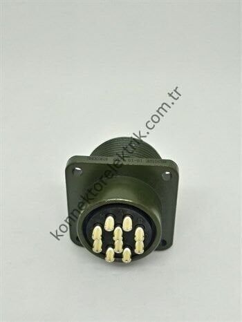 HZ CONNECTORS MS3102E 18-1S 10 Pin Panel Tipi Dişi Askeri Konnektör
