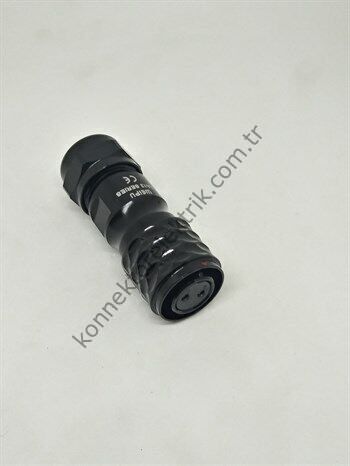 WEIPU SA1210/S2 2 Pin IP67 Hafifletilmiş Metal Kasa Kablo Tipi Dişi Su Geçirmez Konnektör