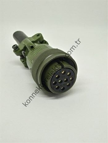HZ CONNECTORS MS3106F 18-19S 10 Pin Kablo Tipi Dişi Askeri Konnektör