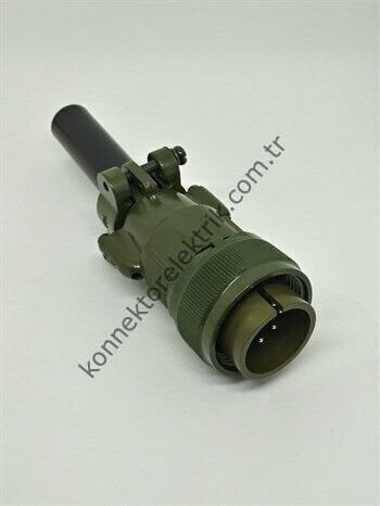 KUKDONG MS3106F 18-19P 10 Pin Metal Kasa Kablo Tipi Erkek Askeri Konnektör