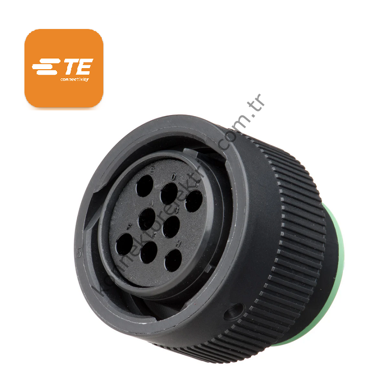 TE CONNECTIVITY HDP26-18-8SN 8 Pin Kablo Tipi Dişi Konnektör