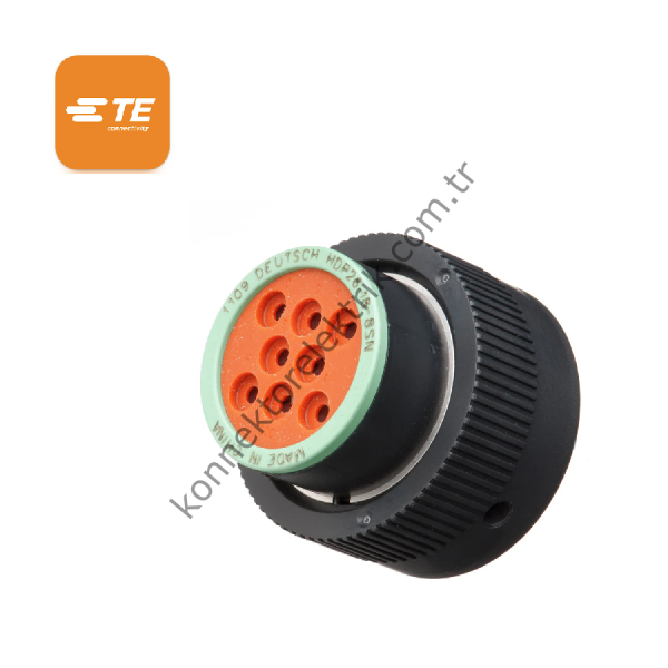 HDP26-18-8SN 8 PİNLİ KABLO TİPİ DİŞİ KONNEKTÖR