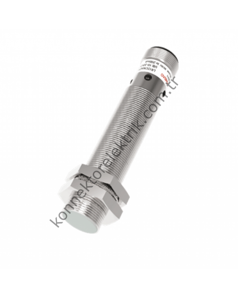 LANBAO PR12T Serisi M12 Konnektörlü Paslanmaz Metal Gövde Cisimden Yansımalı PNP Çıkış DC Fotosel