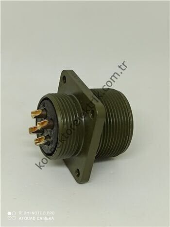 HZ CONNECTORS MS3102E 20-4S 4 Pin Panel Tipi Dişi Askeri Konnektör