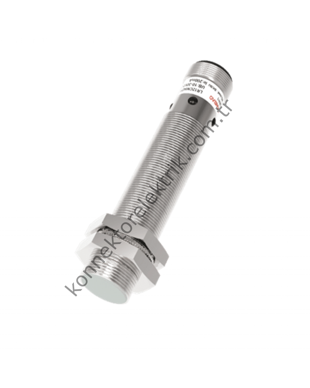 LANBAO PR12T Serisi M12 Konnektörlü Paslanmaz Metal Gövde Cisimden Yansımalı NPN Çıkış DC Fotosel