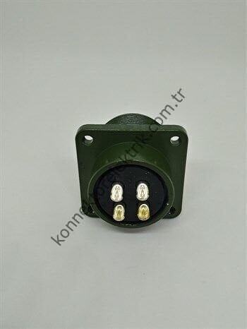 HZ CONNECTORS MS3102E 20-4P 4 Pin Panel Tipi Erkek Askeri Konnektör