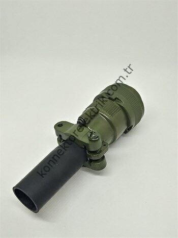 KUKDONG MS3106F 20-01S 10 Pin Metal Kasa Kablo Tipi Dişi Askeri Konnektör