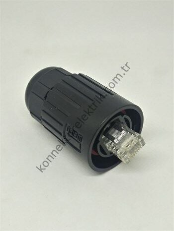 WEIPU RJ45F6 IP67 RJ45F71 Uyumlu Kablo Tipi RJ45 Erkek Ethernet Konnektör