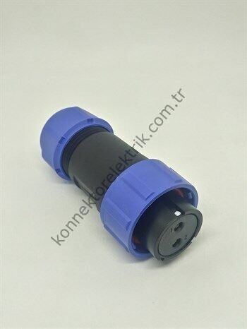 SY2110/S2 IP67 Plastik Bayonet Kablo Tipi Konnektör