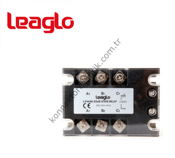 LEAGLO 3DA-4825 Üç Fazlı SSR Giriş:3-32V DC Çıkış: 24-480V AC