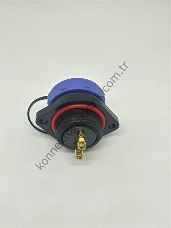 WEIPU SY2113/P2 2 Pin IP67 Plastik Kasa Bayonet Kablo Tipi Erkek Su Geçirmez Konnektör