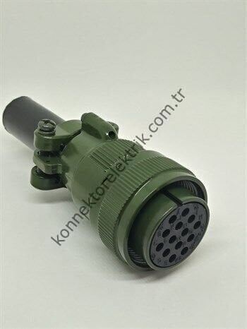 HZ CONNECTORS MS3106F 20-27S 14 Pin Kablo Tipi Dişi Askeri Konnektör