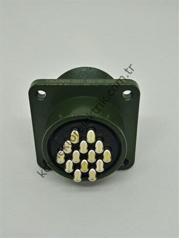 HZ CONNECTORS MS3102E 20-27S 14 Pin Panel Tipi Dişi Askeri Konnektör
