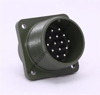 HZ CONNECTORS MS3102E 20-27P 14 Pin Panel Tipi Erkek Askeri Konnektör