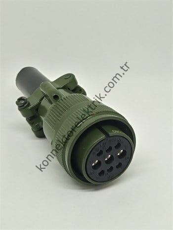 HZ CONNECTORS MS3106F 20-18S 9 Pin (6+3) Kablo Tipi Dişi Askeri Konnektör
