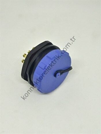 WEIPU SP2912/S10 10 Pin IP68 Plastik Kasa Panel Tipi Dişi Su Geçirmez Konnektör