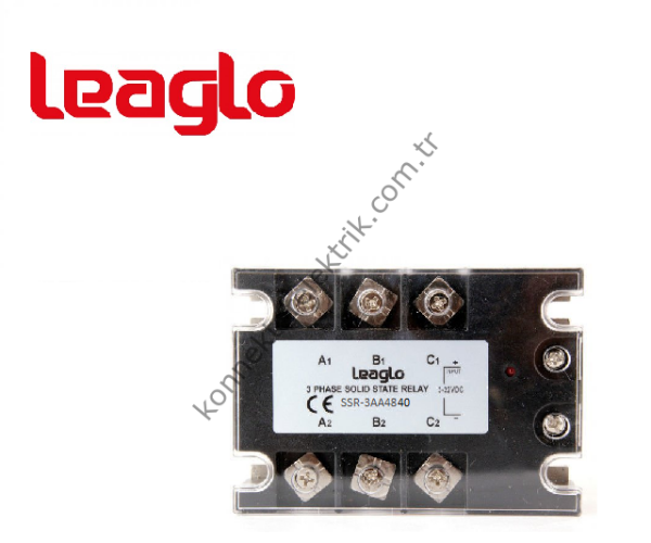 LEAGLO 3AA-4840 Üç Fazlı SSR Giriş:80-250V AC Çıkış: 90-480V AC