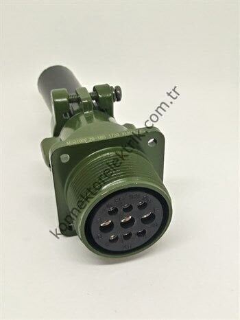MS3100E 20-18S Karşıt Tip Askeri Konnektör