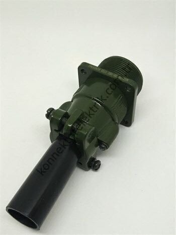 KUKDONG MS3100E 20-18S 9 Pin (6+3) Metal Kasa Karşıt Kablo Tipi Dişi Askeri Konnektör