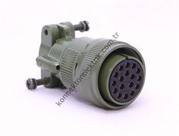 HZ CONNECTORS MS3106F 20-29S 17 Pin Kablo Tipi Dişi Askeri Konnektör