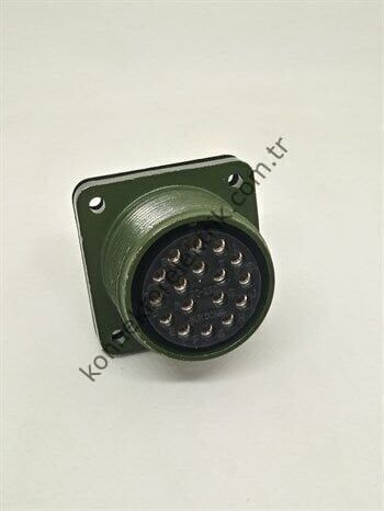 HZ CONNECTORS MS3102E 20-29S 17 Pin Panel Tipi Dişi Askeri Konnektör