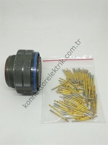 AMPHENOL D38999/26WH55SN MIL-DTL-38999 Kablo Tipi Dişi Askeri Konnektör