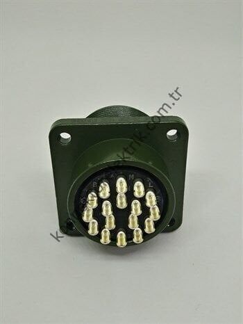 HZ CONNECTORS MS3102E 20-29P 17 Pin Panel Tipi Erkek Askeri Konnektör