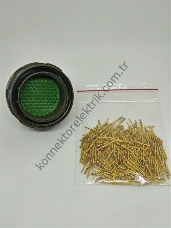 AMPHENOL D38999/26WH35PA (MIL-DTL) 100 Pin Kablo Tipi Erkek Askeri Konnektör