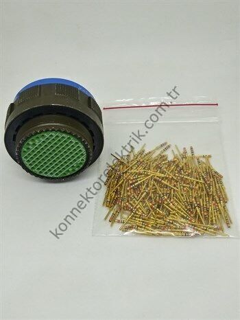 AMPHENOL D38999/26WH35PA (MIL-DTL) 100 Pin Kablo Tipi Erkek Askeri Konnektör