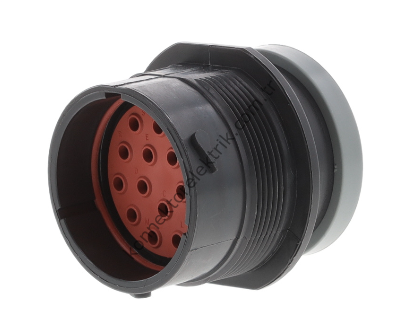 HDP24-24-16PE-L017 16 PİNLİ PANEL TİPİ ERKEK KONNEKTÖR