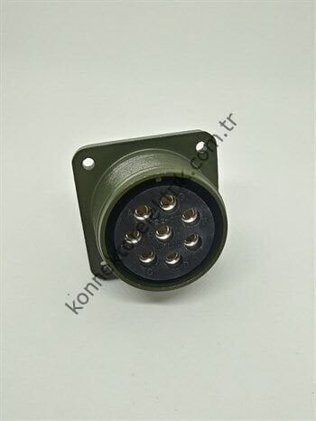 HZ CONNECTORS MS3102E 22-23S 8 Pin Panel Tipi Dişi Askeri Konnektör
