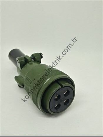 HZ CONNECTORS MS3106F 22-22S 4 Pin Kablo Tipi Dişi Askeri Konnektör