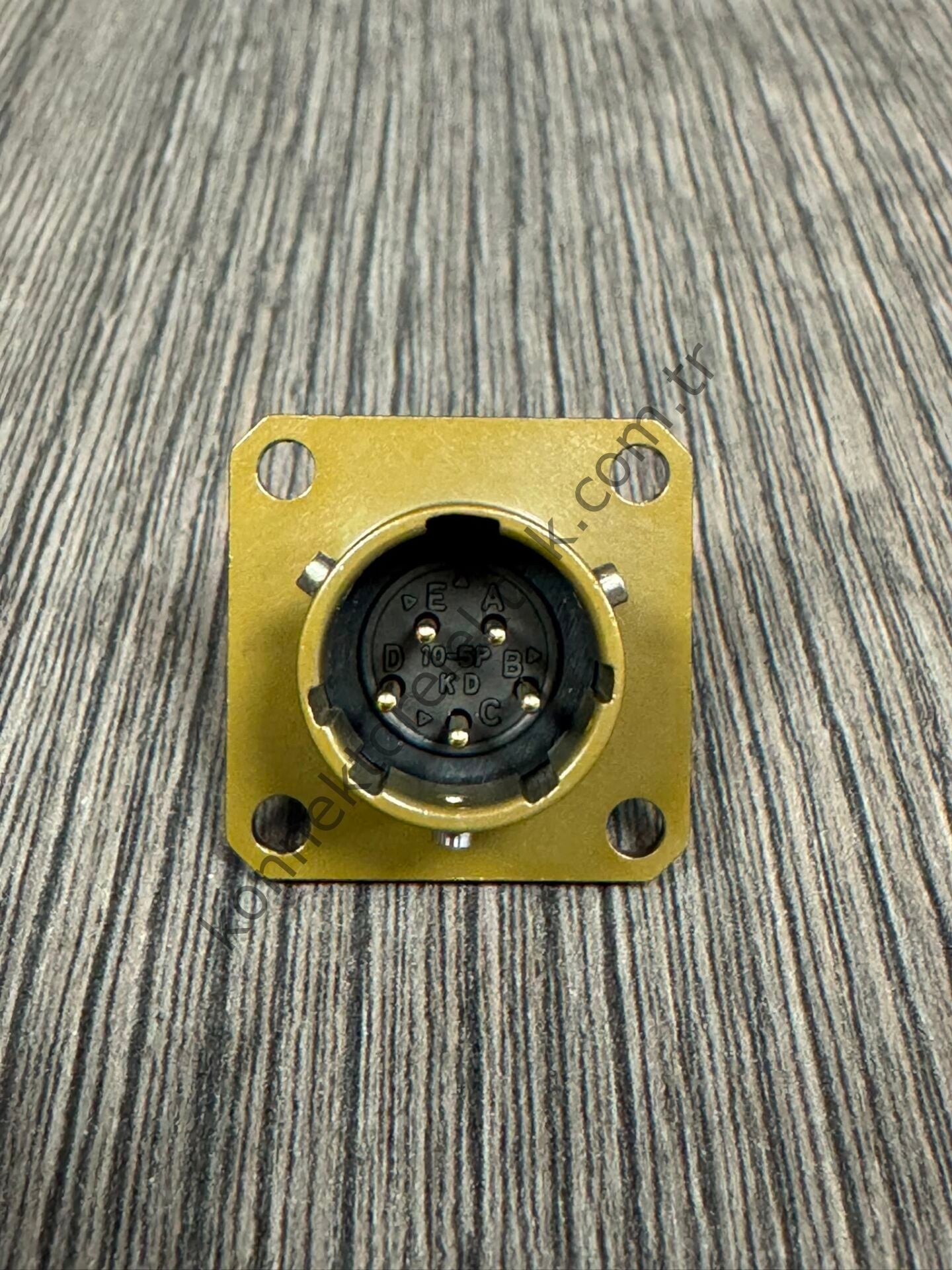 KUKDONG MS3110F 10-5P 5 Pin Metal Kasa  Shell Panel Tipi Askeri Konnektör